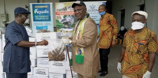 CAFFAN Supports State Governments with COVID-19 Palliatives