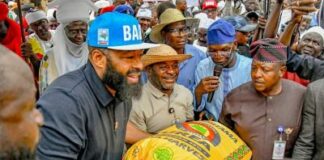 Gov. Bago Flags Off Sales and Distribution of Subsidized Farm Inputs in Niger